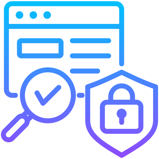 Icône audit cybersécurité